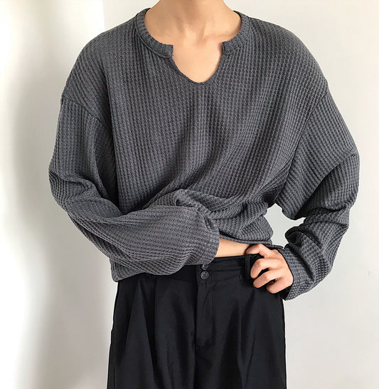 abc Essential Waffle Pullover