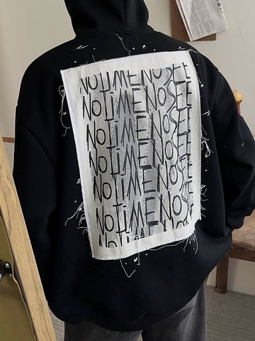 JM Scribble "No Time No See" Hoodie