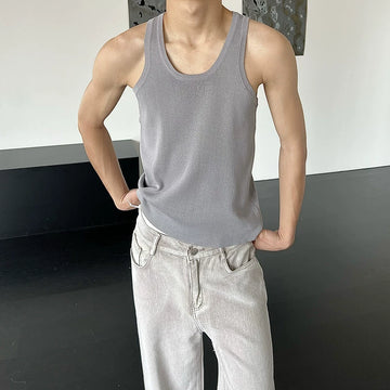 abc Line Sleeveless Shirt