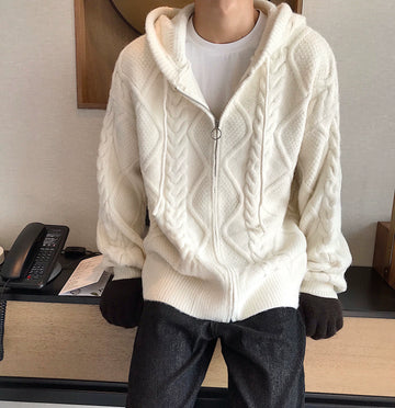 abc Zip-up Knit Jacket