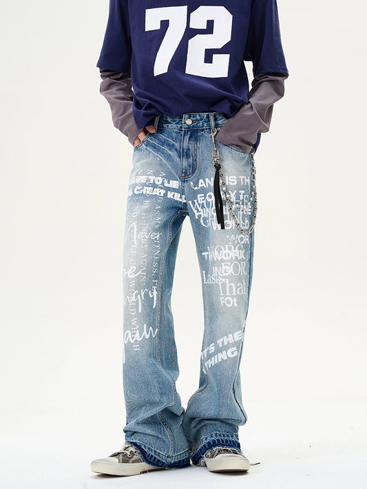 77Fight Yapping Jeans