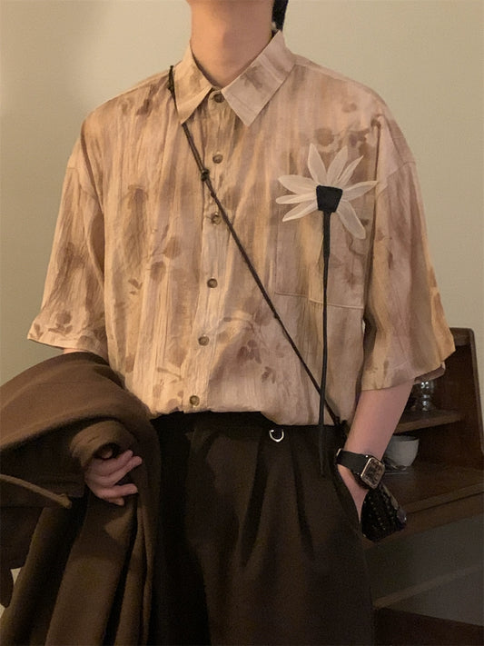 Nagawl Long Stem Flower Shirt