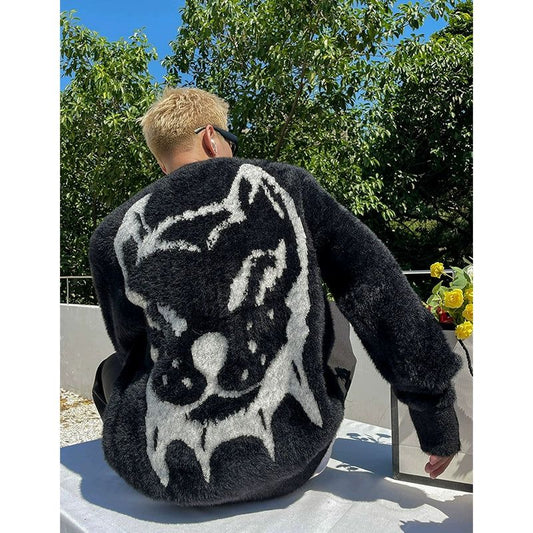 Vatican Dog Fuzzy Sweater