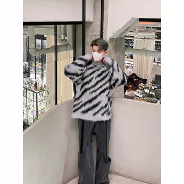 Vatican Zebra Mohair Sweater