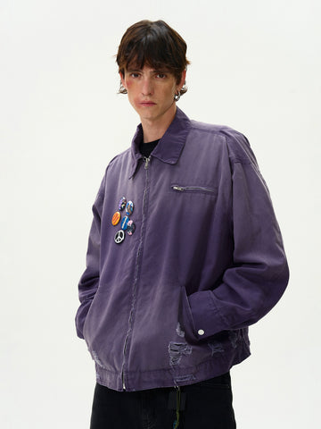 Madwitch Retro Pins Jacket