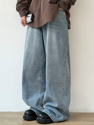 EVER Retro Straight Wash Jeans