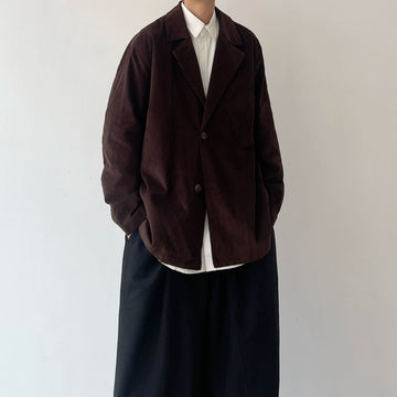 EVER Japanese Corduroy Casual Blazer