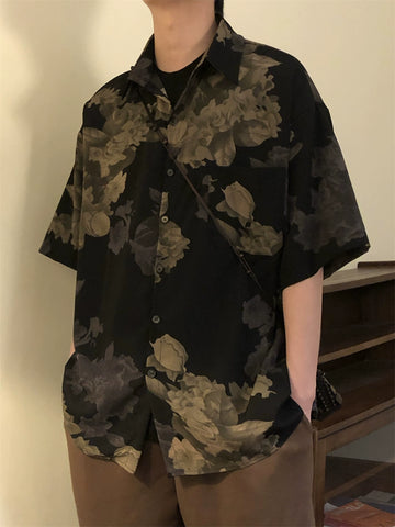 Nagawl Floral Pattern Shirt