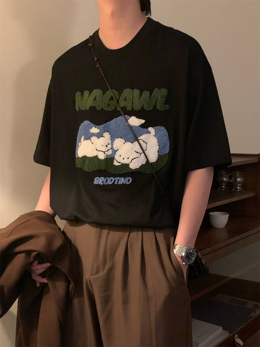 Nagawl Running Puppies Tee