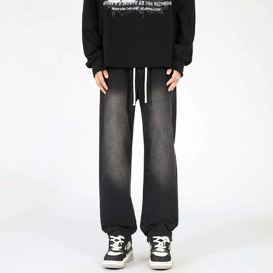 YDS Essential Drawstring Washed Jeans