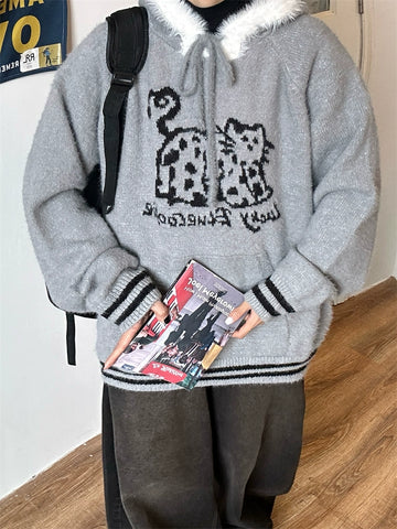 c2 Lazy Cat Pullover Hoodie