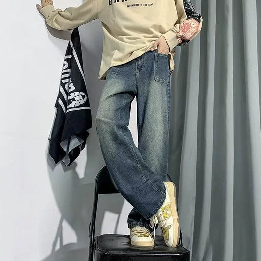 Vatican Straight Low Rise Jeans