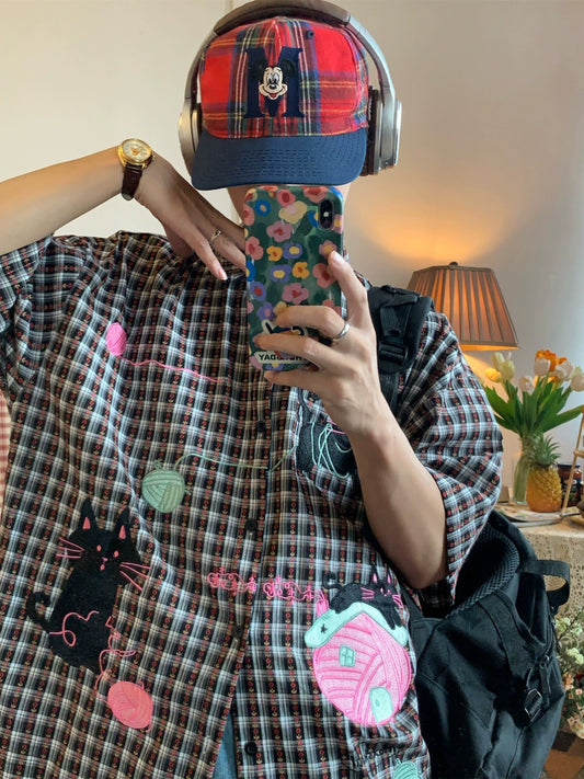 c2 All Over Cats Shirt