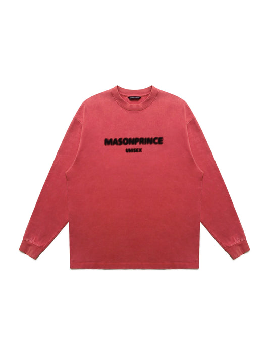 MASONPRINCE Faded Text Sweatshirt