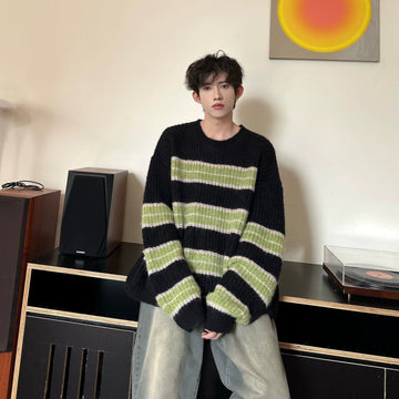 Vatican Two Tone Drop Shoulder Sweater