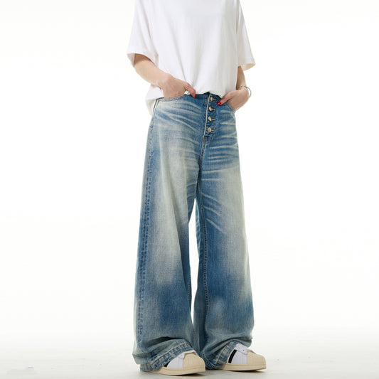 Madwitch Wide Leg Straight Jeans