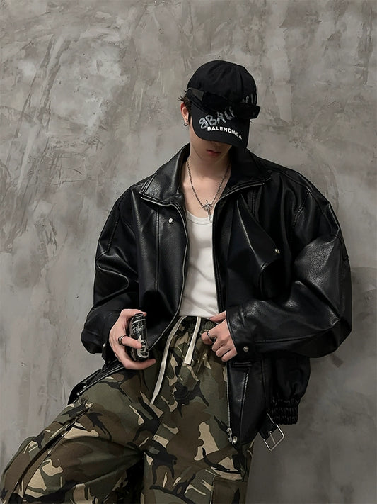 JM Matte Leather Jacket