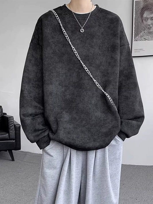 jpq Washed Crewneck Sweater