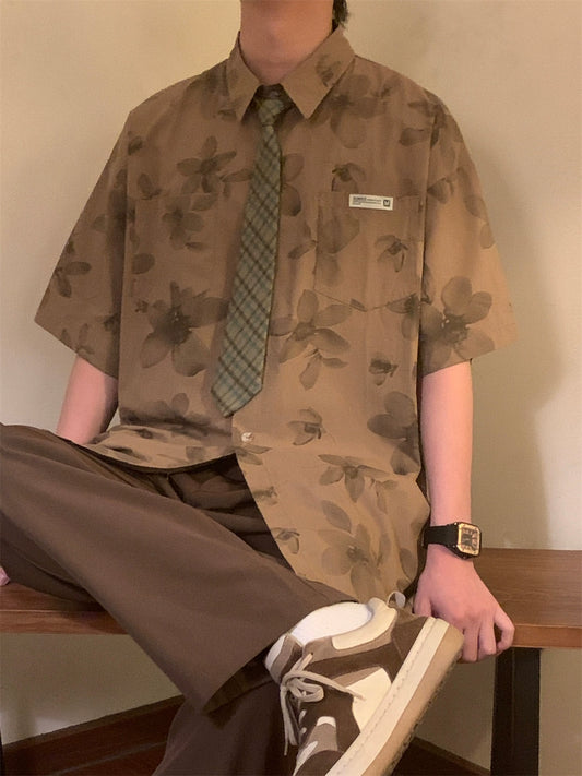 Nagawl All Over Flowers Shirt