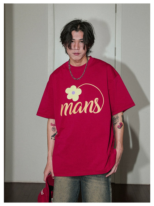 Manyston Basic Flower Tee