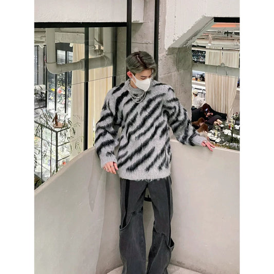 Vatican Zebra Mohair Sweater