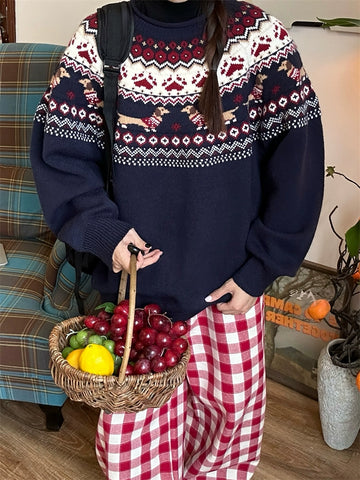 MANYSTON c2 Winter Woodland Puppy Sweater
