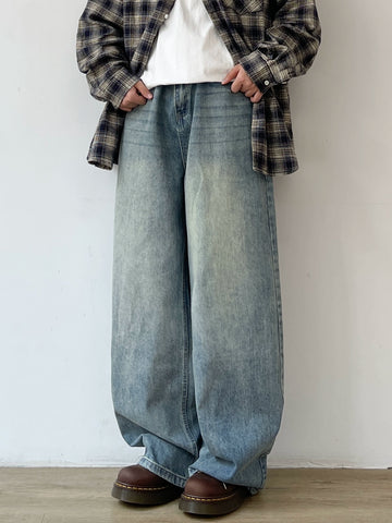EVER Loose Wide-leg Jeans