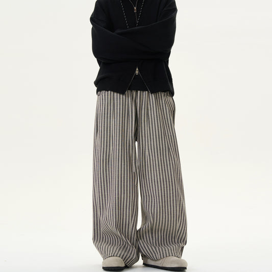 Madwitch Striped Drape Pants