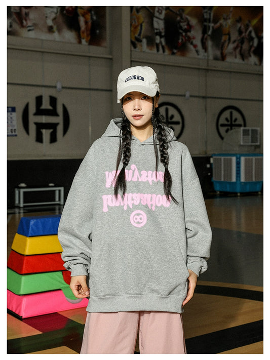 Manyston Upside Text Hoodie