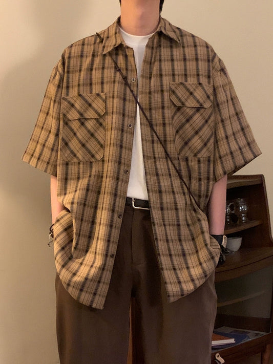 Nagawl Retro Plaid Shirt
