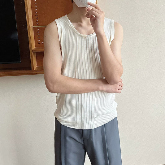 abc Plain Stretchy Vest
