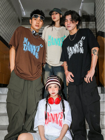 Manyston Glow Text Tee