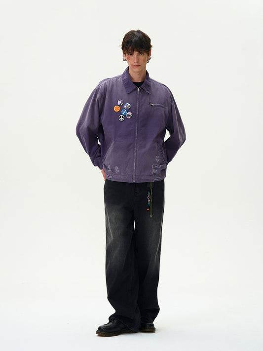 Madwitch Retro Pins Jacket
