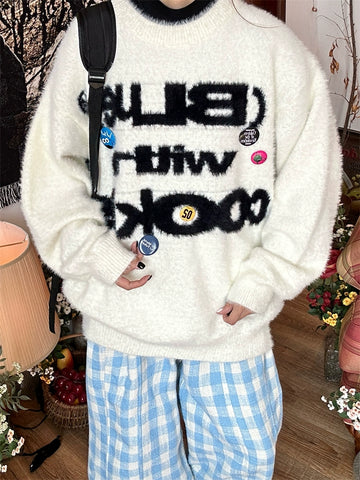 c2 Fuzzy Statement Knit