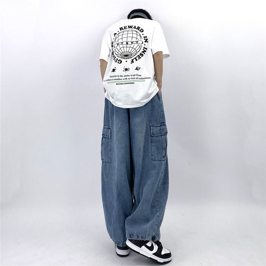 Mage Wide Pocket Jeans