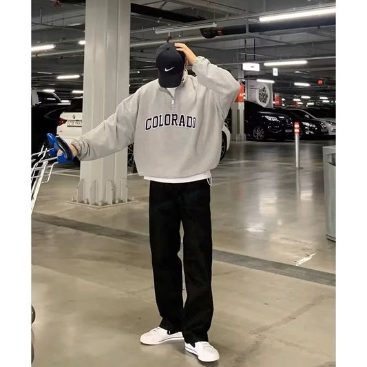 Vatican "Colorado" Turtleneck Zipper Sweatshirt