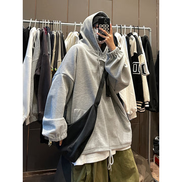 Essential Quarter Button Hoodie