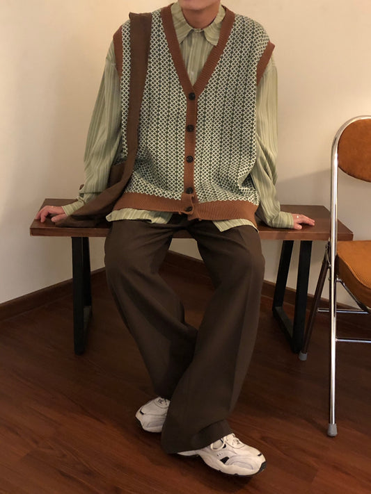 Nagawl Vintage Academia Vest