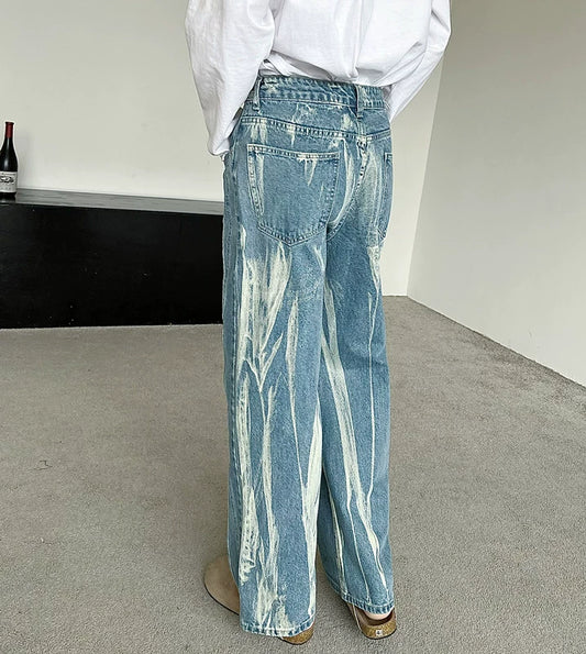 abc Paint Splashes Jeans