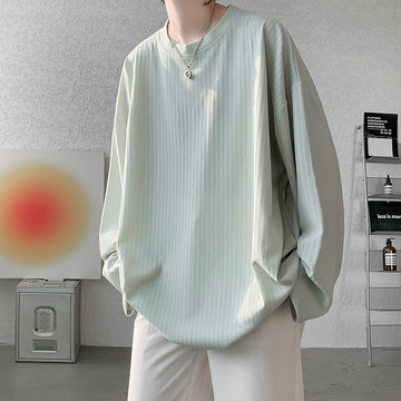 Vatican Essential Striped Crewneck Sweater