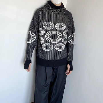 abc Plated Knit Pullover