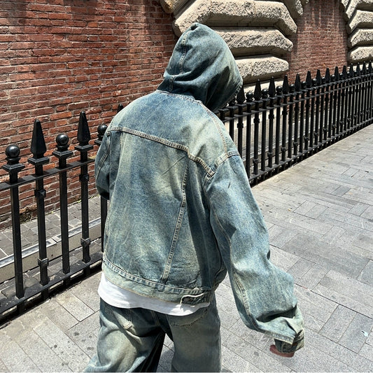 FATEE Denim Hoodie