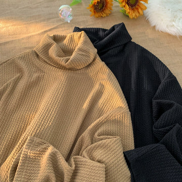 YDS Waffle Turtleneck Sweatshirt