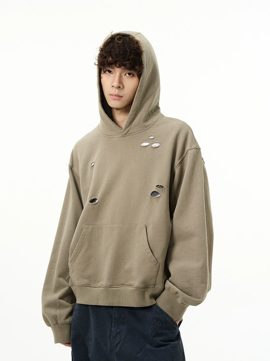 77Fight Multi Rip Hoodie