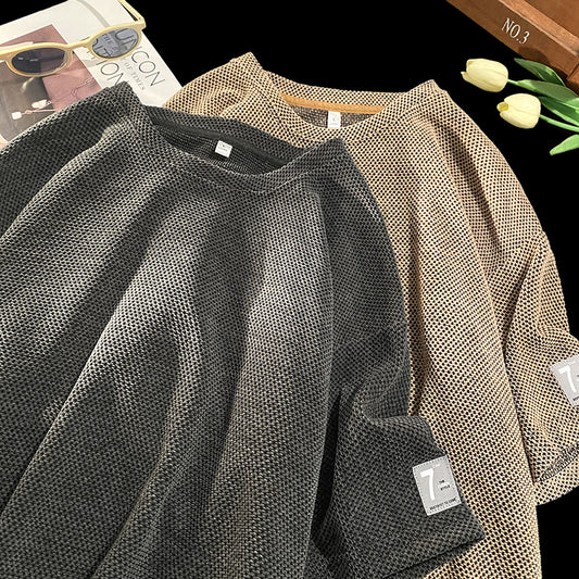 Vatican Waffle Knit Tee