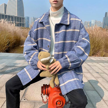 Winter Plaid Coat