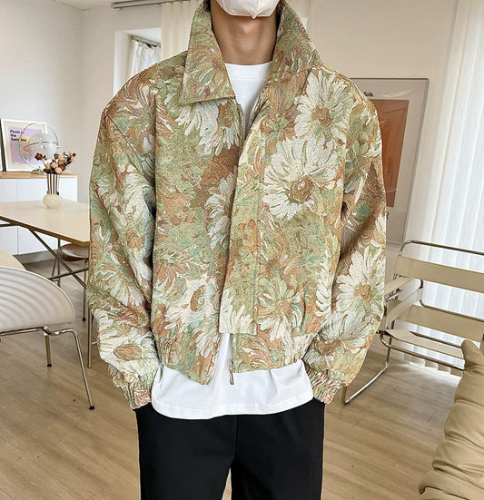 abc Floral Short Jacket