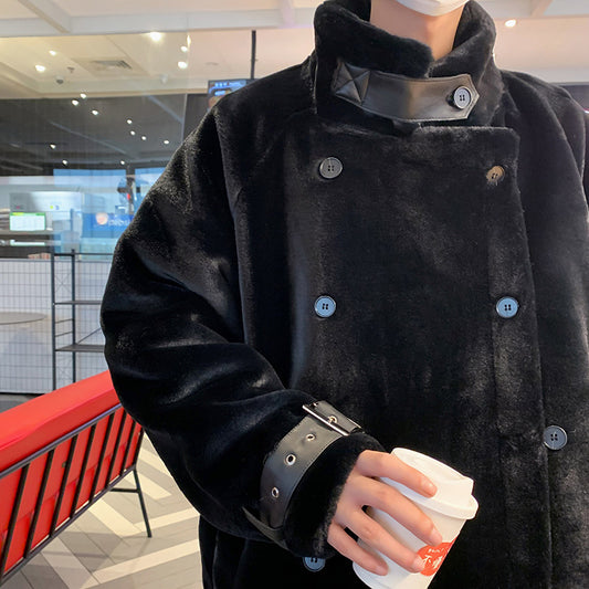 Lamb Velvet Padded Jacket