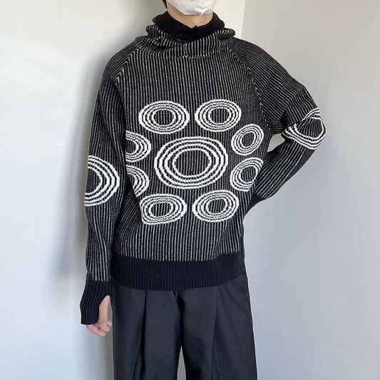 abc Plated Knit Pullover