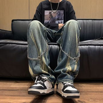 Mage Chains Gradient Jeans